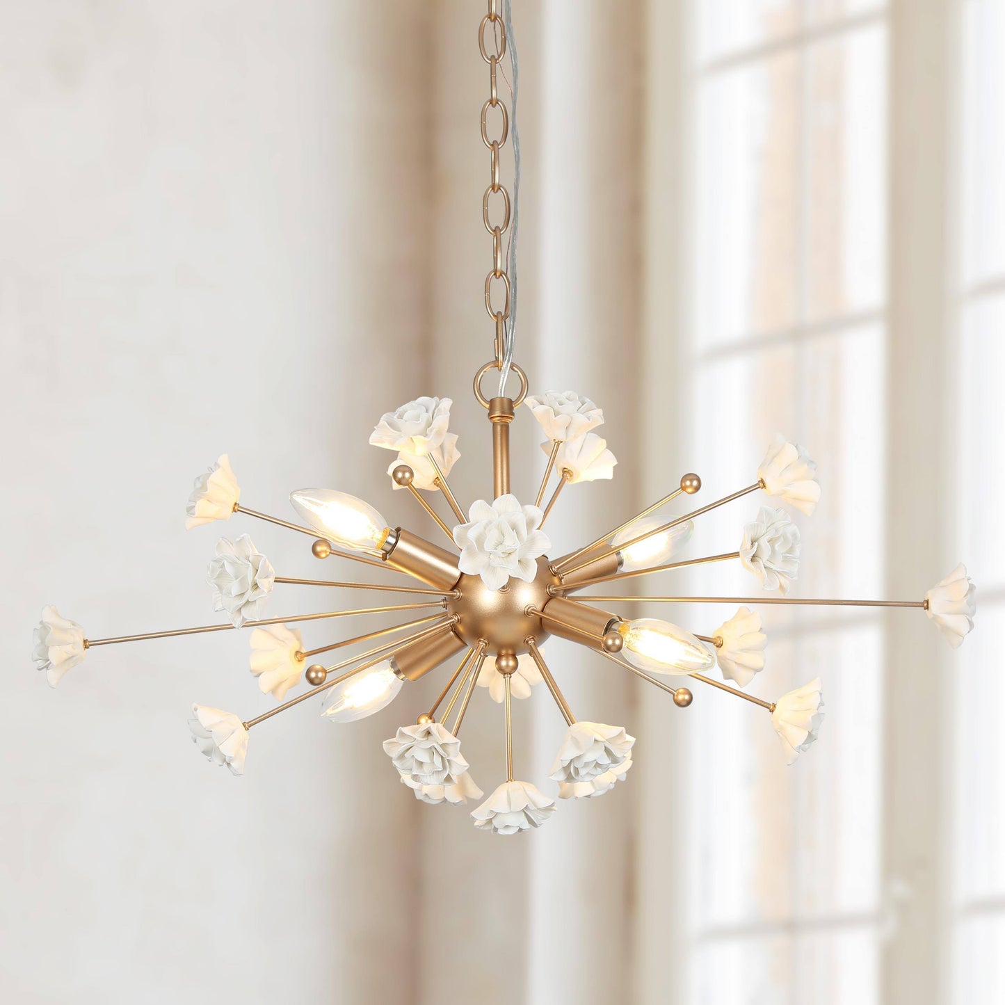 Arianiser 4-Light Medium Gold Chandelier