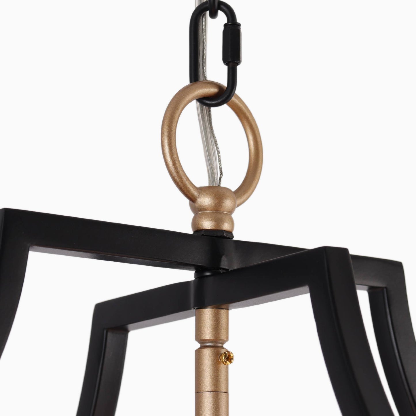 Vicuna 6-Light Small Black Chandelier