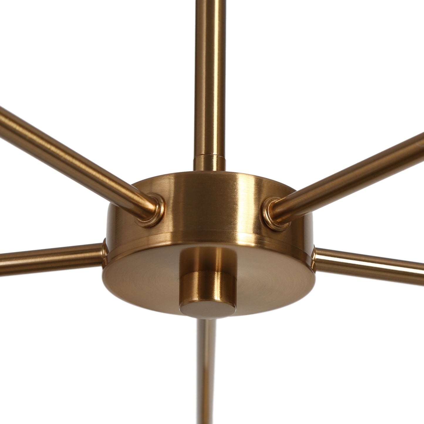 Tencanonia 5-Light Large Gold Chandelier