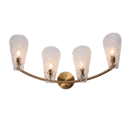 Azfenro 4-Light Brass Vanity Light