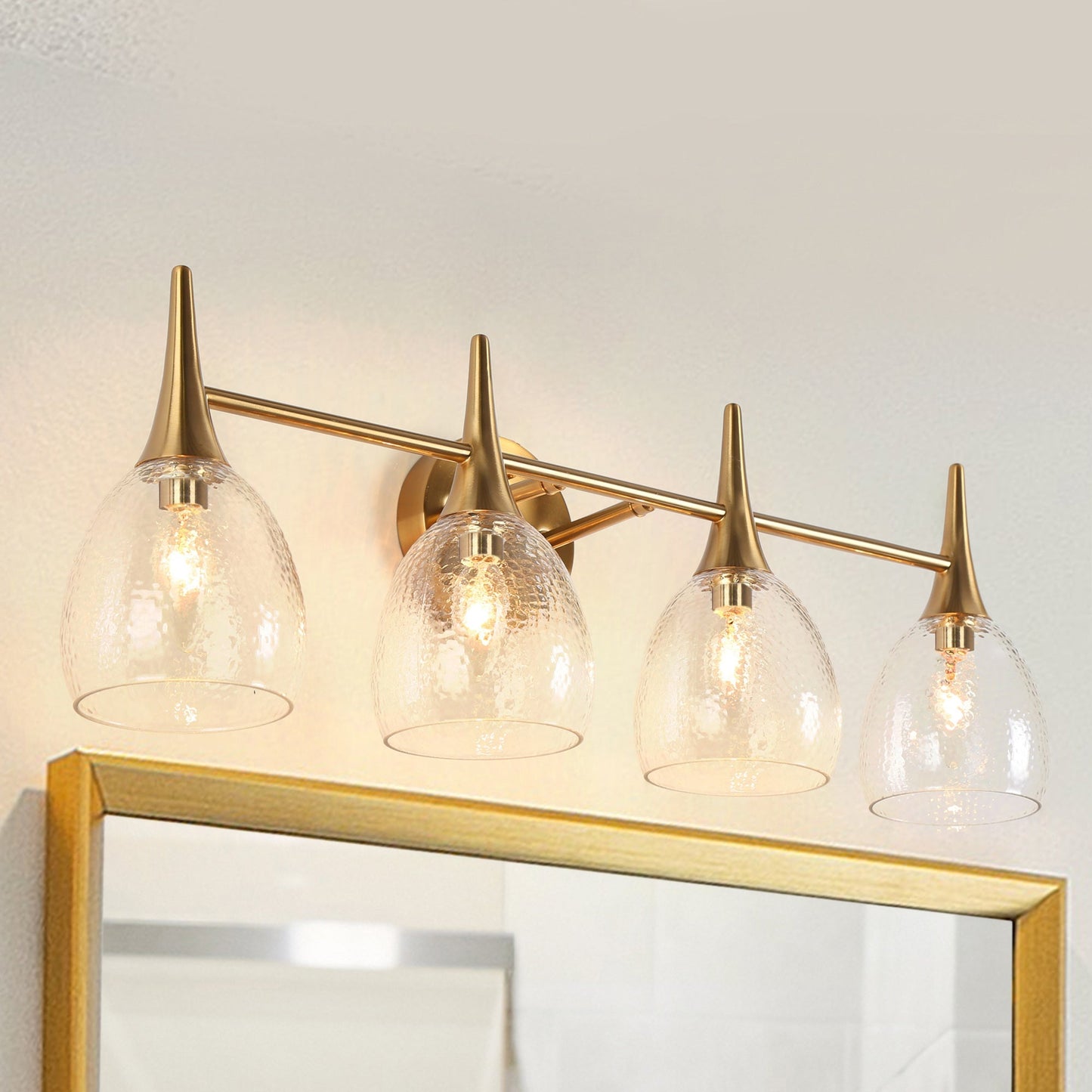 Cymerlarity 1-Light Brass Vanity Light