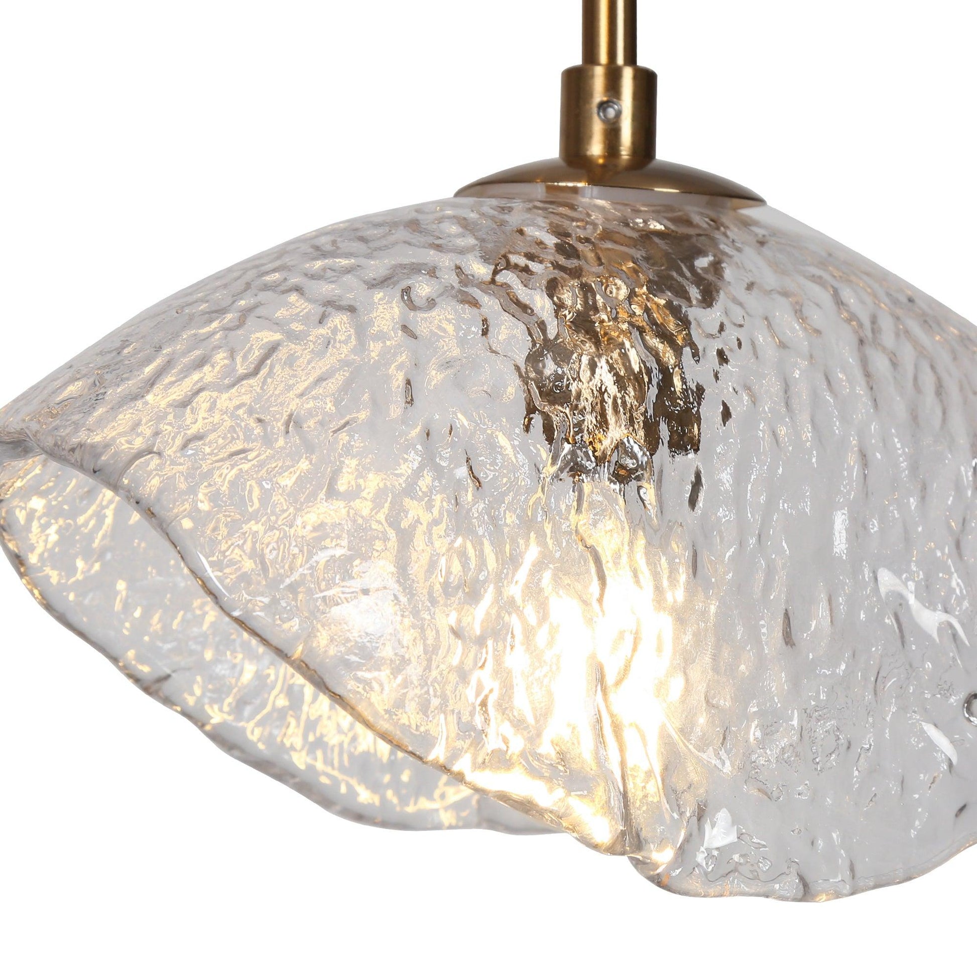 3-Light Cluster Glass Pendant Chandelier Lights - Belles Lighting