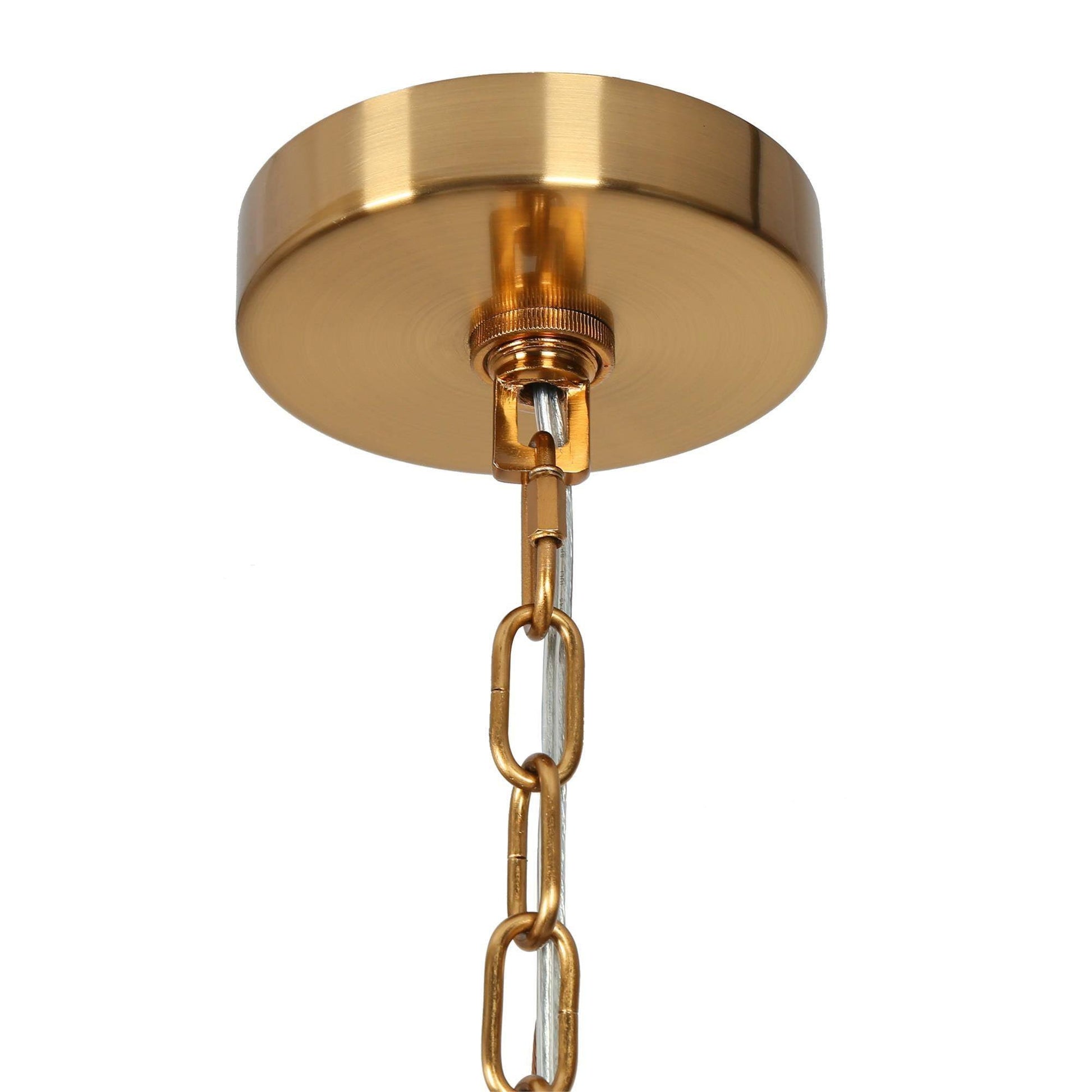 4-Light Drum Chandelier - Belles Lighting