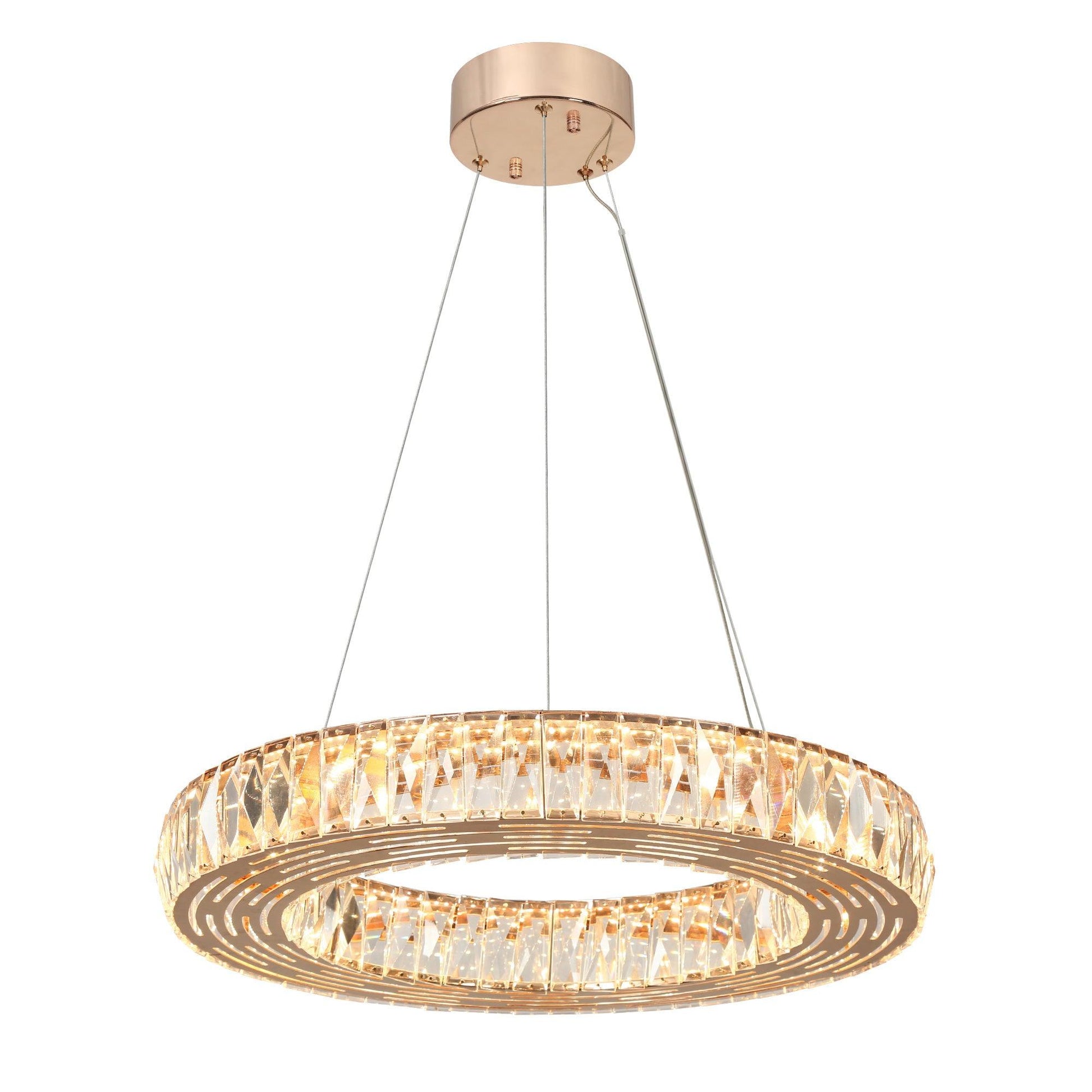 Crystal LED Wagon Wheel Chandelier Lights - Belles Lighting