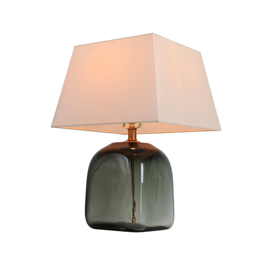 Flabellum 21.7"H 1-Light Glass Table Lamp