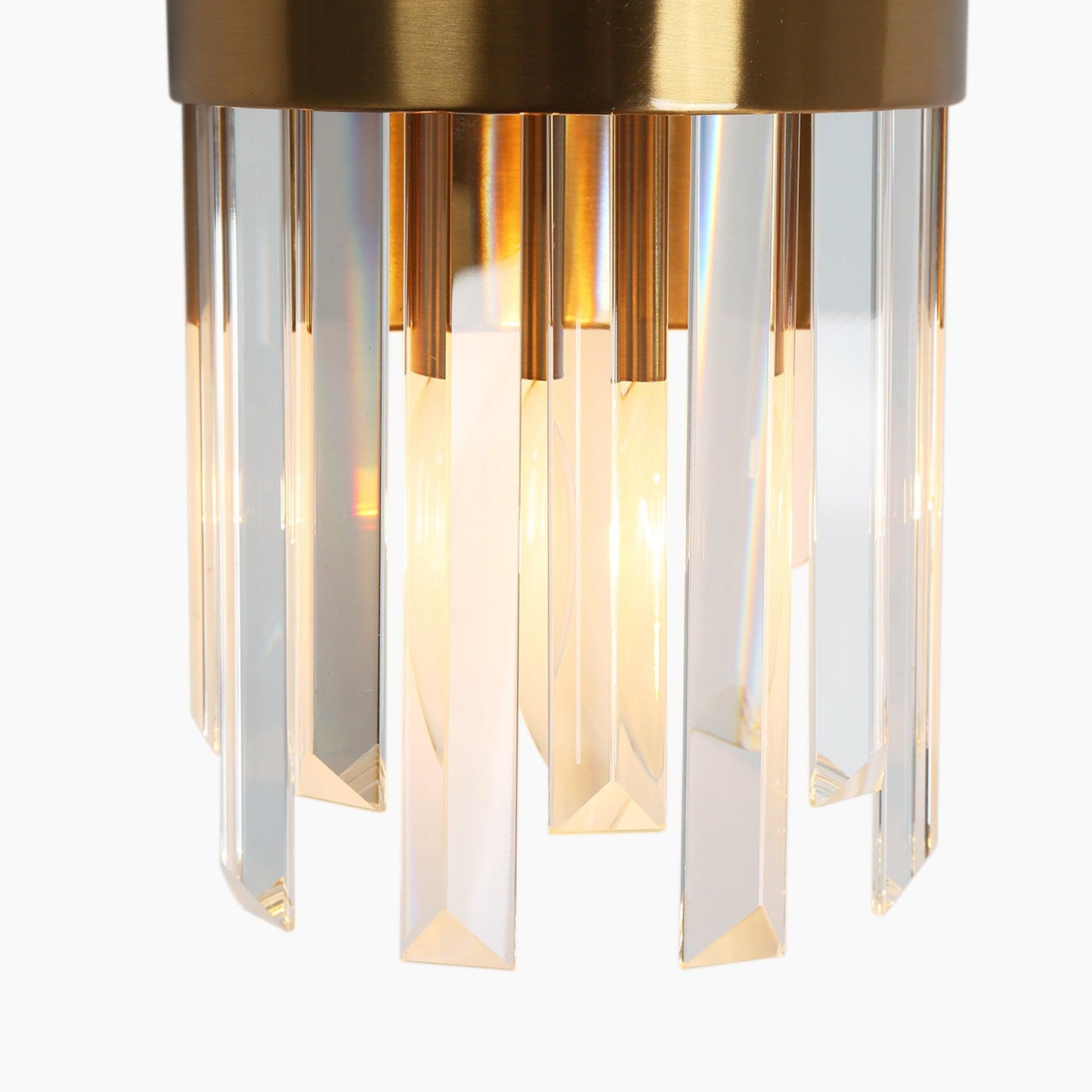 2-Light Gold Wall Sconces - Belles Lighting