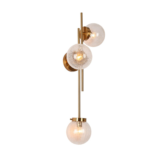 Ariene 3-Light Brass Vanity Light