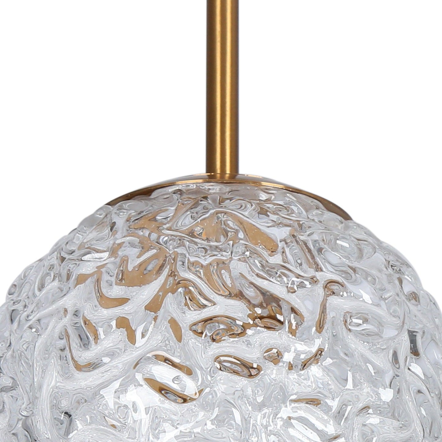 5-Light LED Gold Cluster Pendant Lights - Belles Lighting