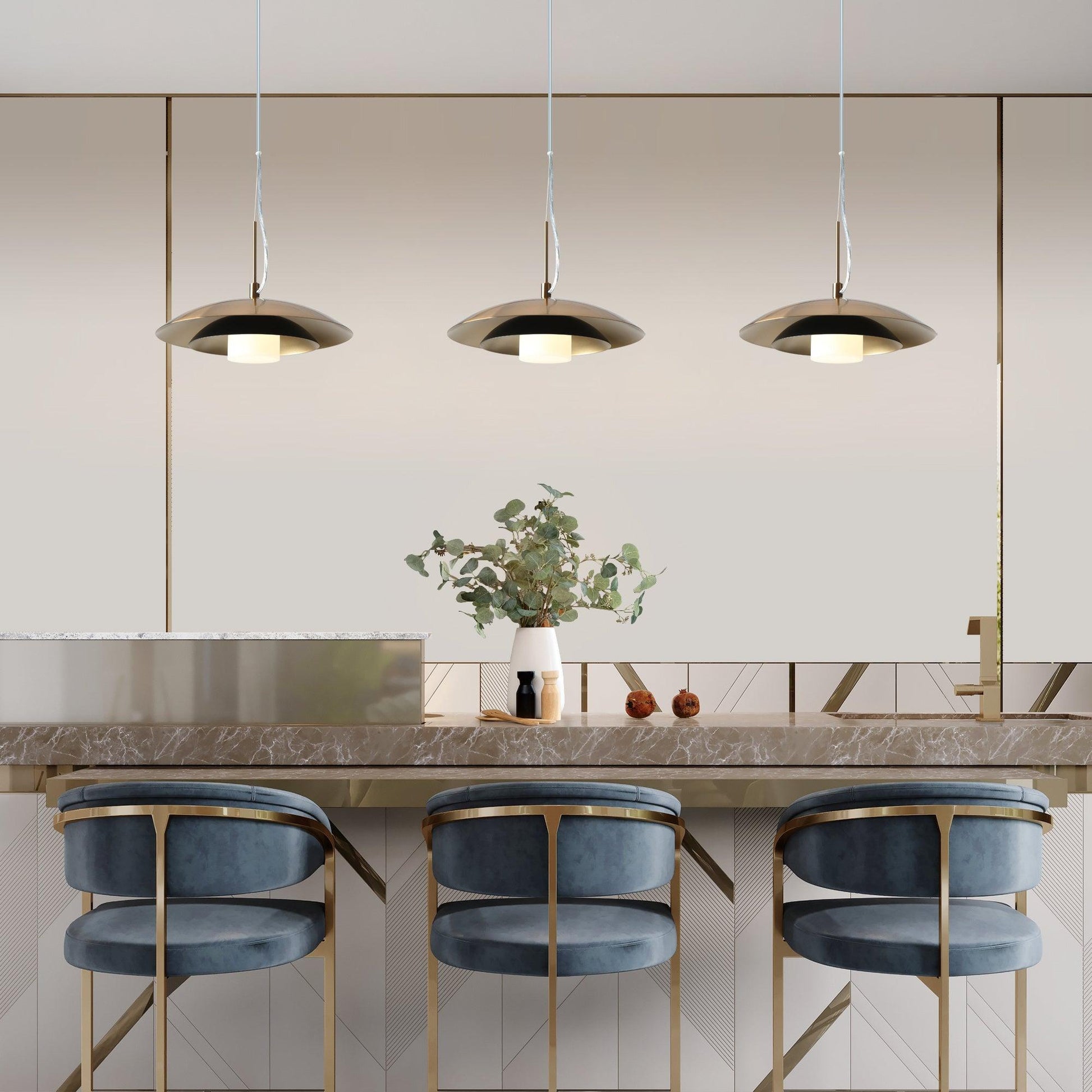 1-Light LED Pendant Lights - Belles Lighting