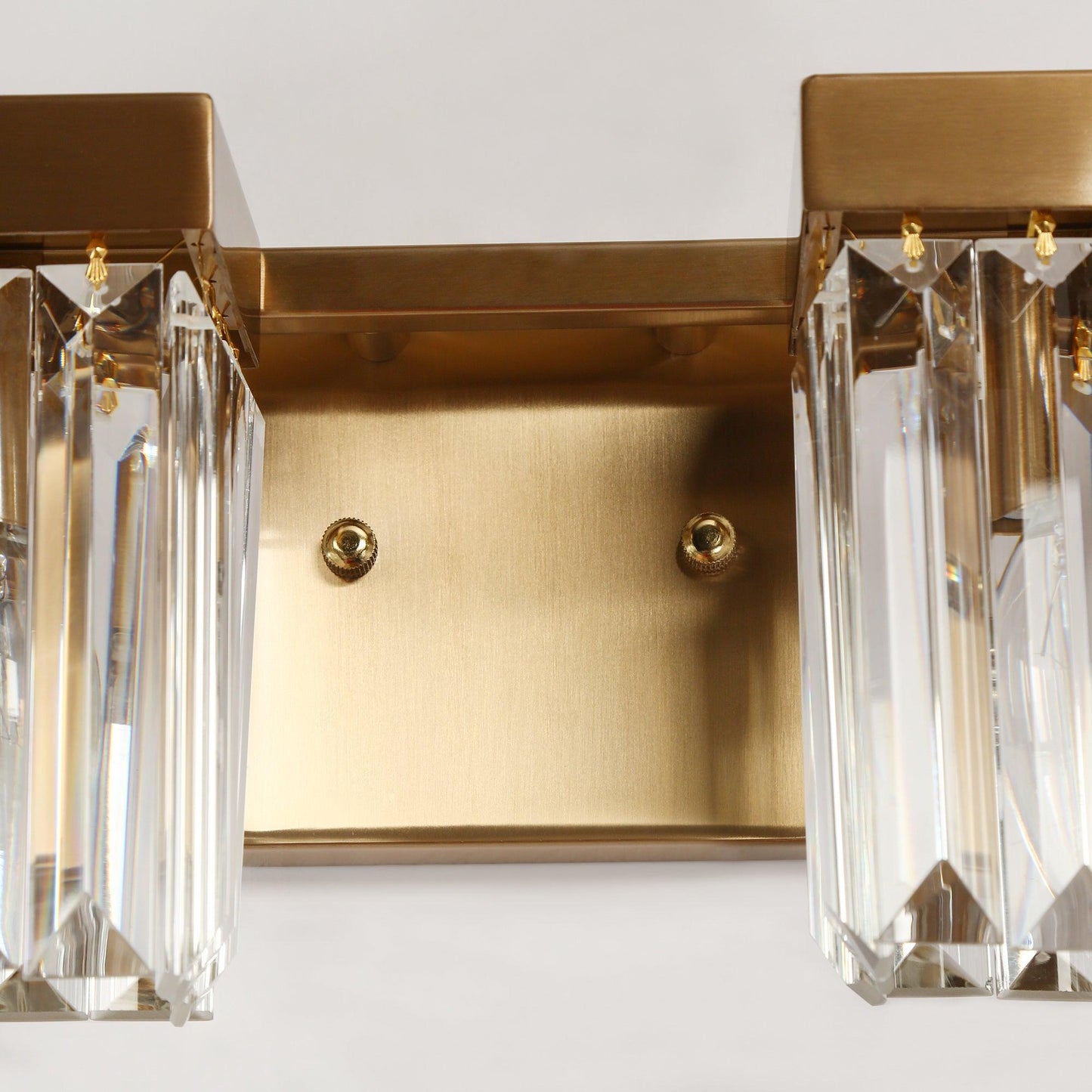 4-Light Modern Gold Crystal Vanity Light - Belles Lighting