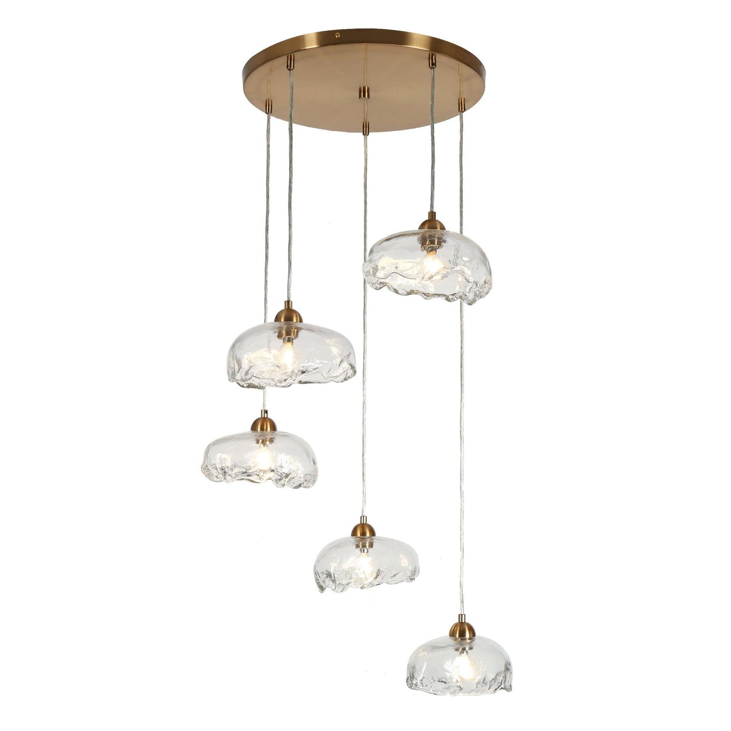 5-Light Cluster Chandeliers - Belles Lighting