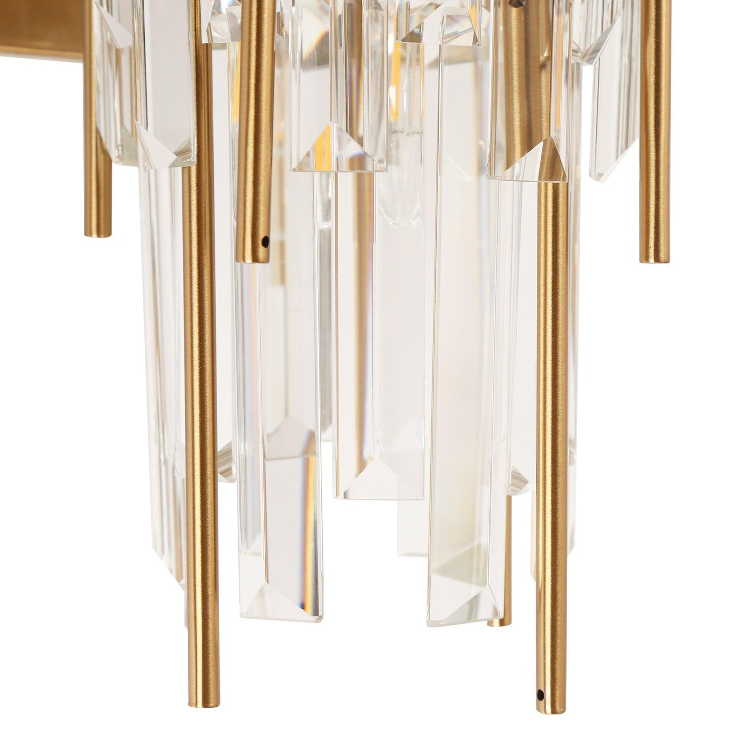 1-Light Crystal Wall Sconce - Belles Lighting