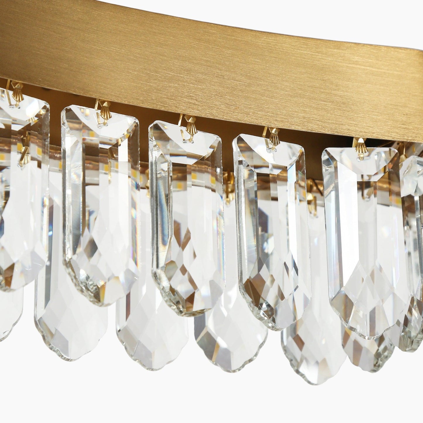 Glam Crystal LED Kitchen Island Chandeliers - Belles Lighting