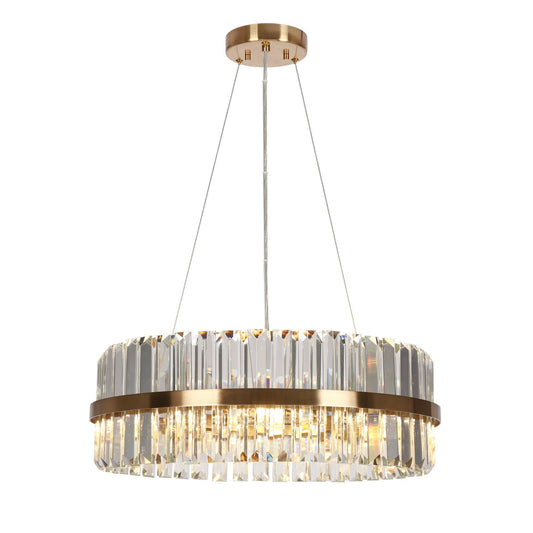 6-Light Modern Crystal Kitchen Island Chandeliers - Belles Lighting