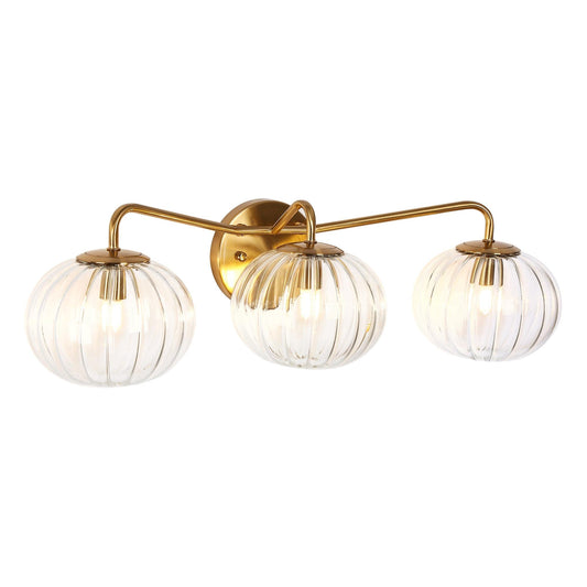 Briefbeschwerer 3-Light Brass Vanity Light