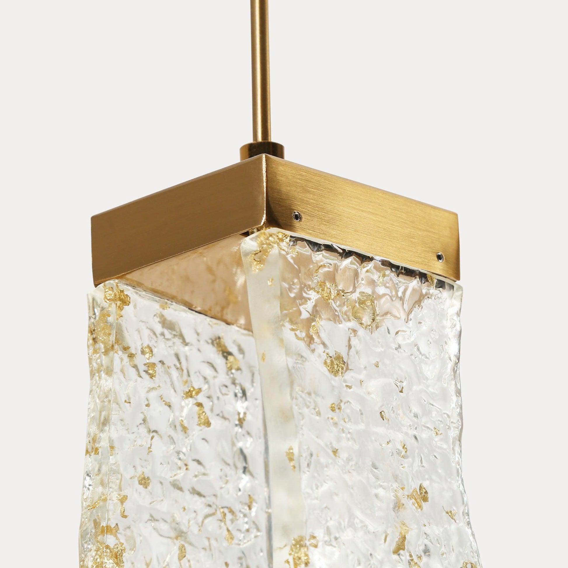 1-Light LED Resin Pendant Light - Belles Lighting