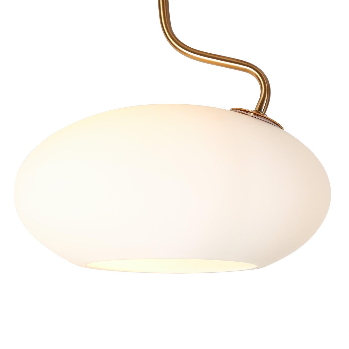 3-Light Cluster Frosted Glass Pendant Light - Belles Lighting