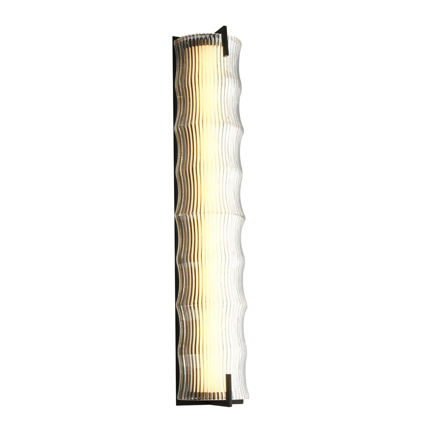 1-Light LED Gold Resin Wall Sconce - Belles Lighting