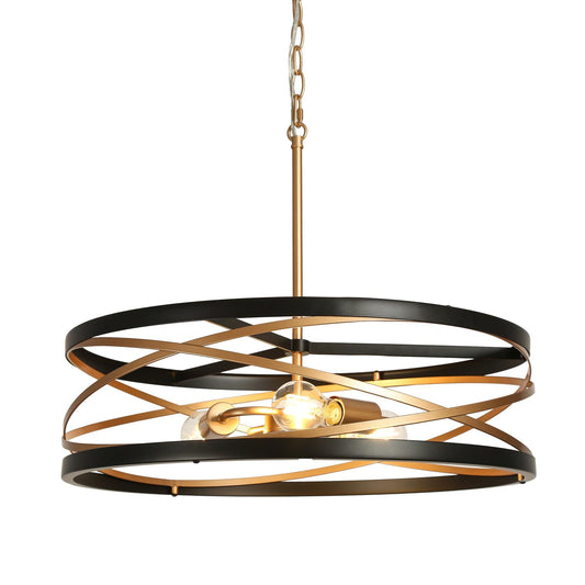 Cartlann 3-Light Medium Brass Chandelier