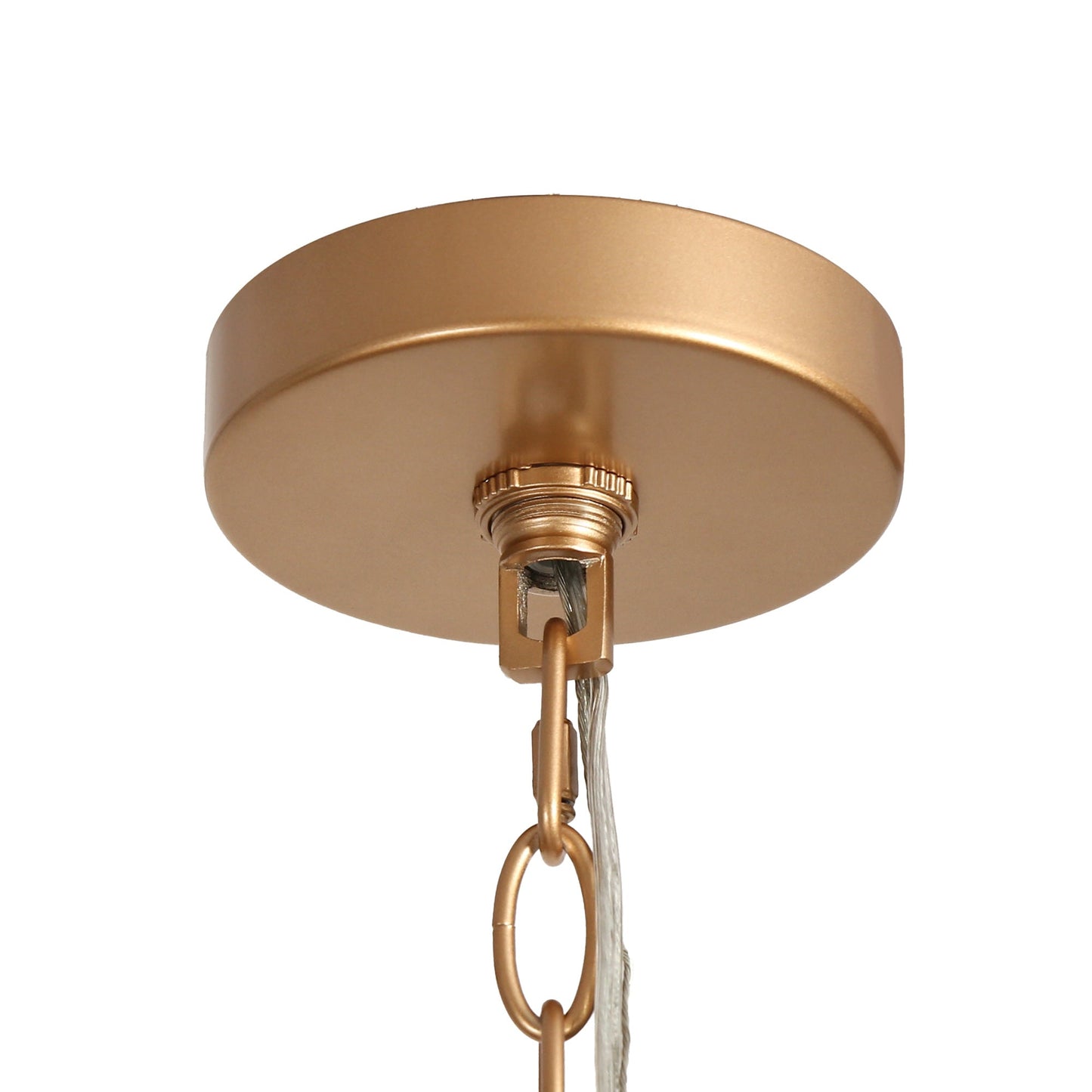 Cartlann 3-Light Medium Brass Chandelier