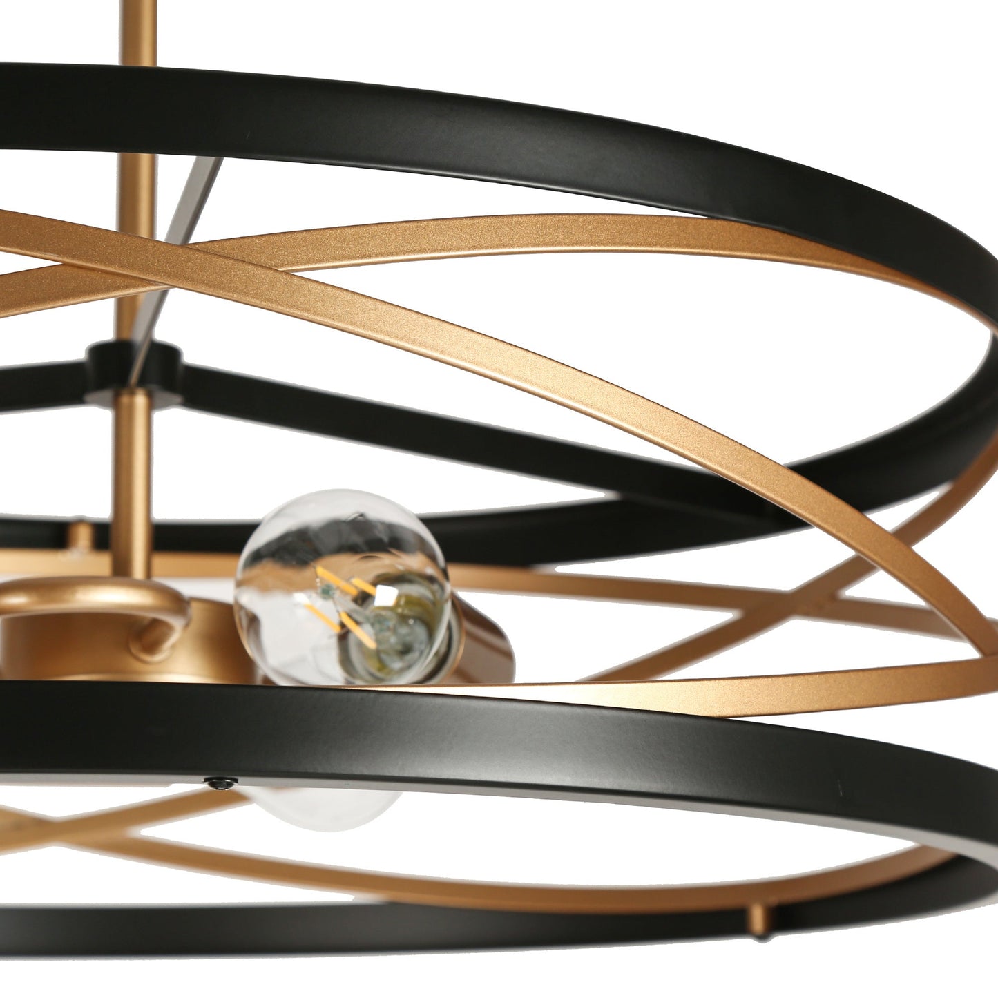 Cartlann 3-Light Medium Brass Chandelier