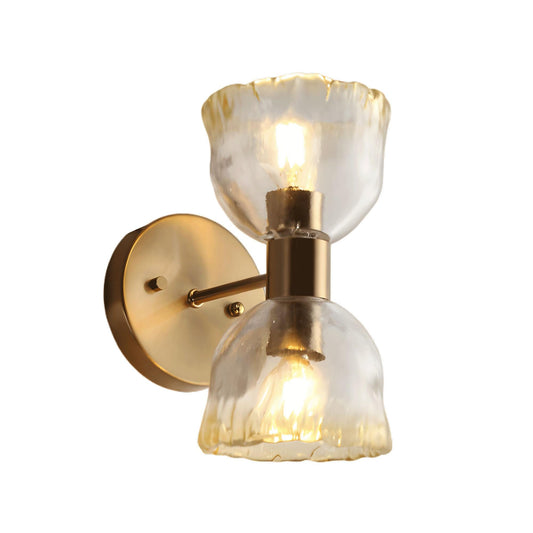 Jalebess 2-Light Brass Vanity Light