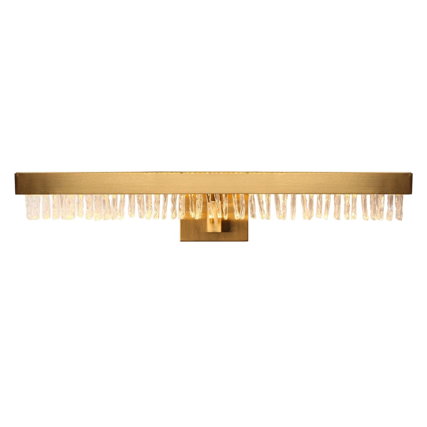 1-Light LED Gold Wall Sconce Lamp - Belles Lighting