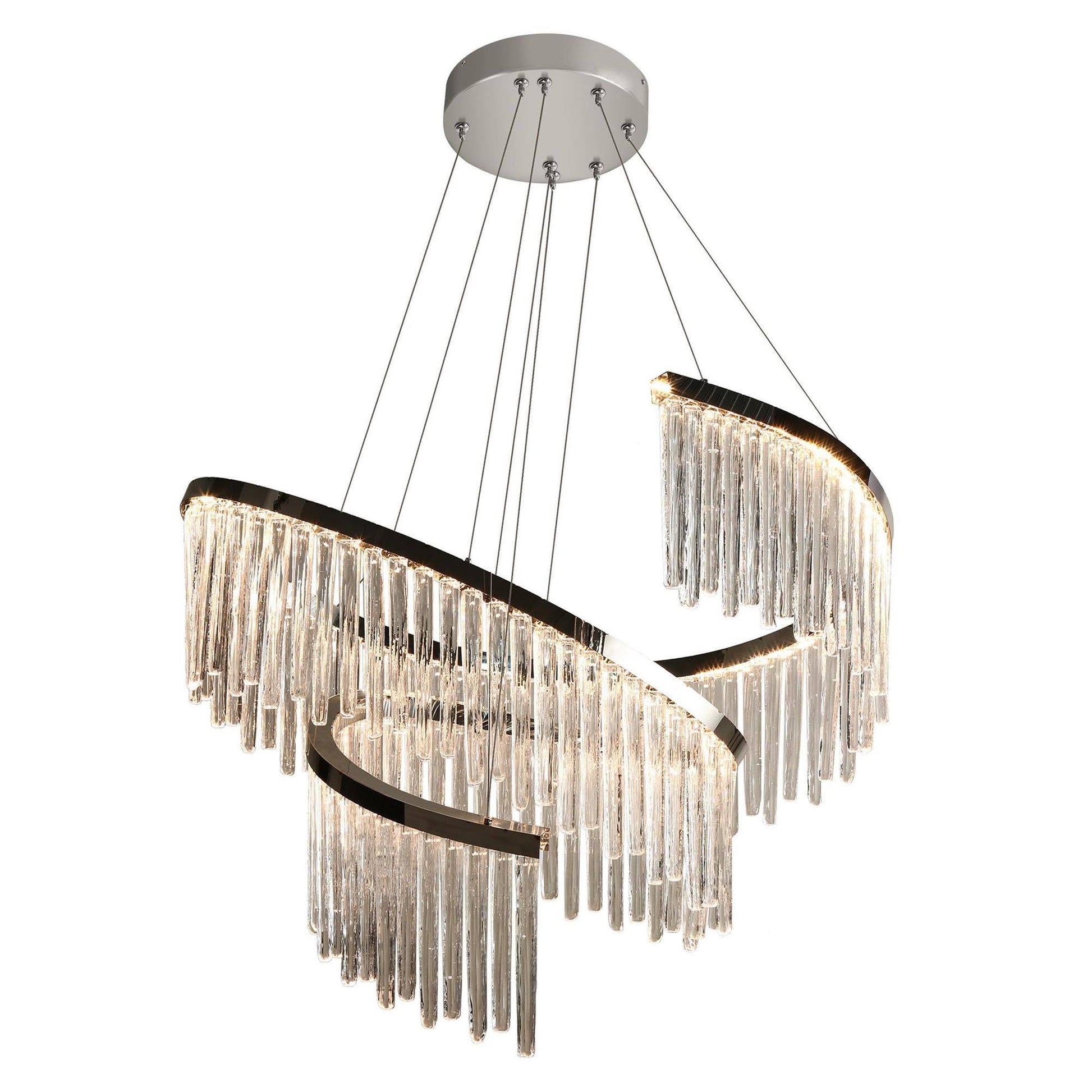 1-Light Luxury LED Chandeliers - Belles Lighting